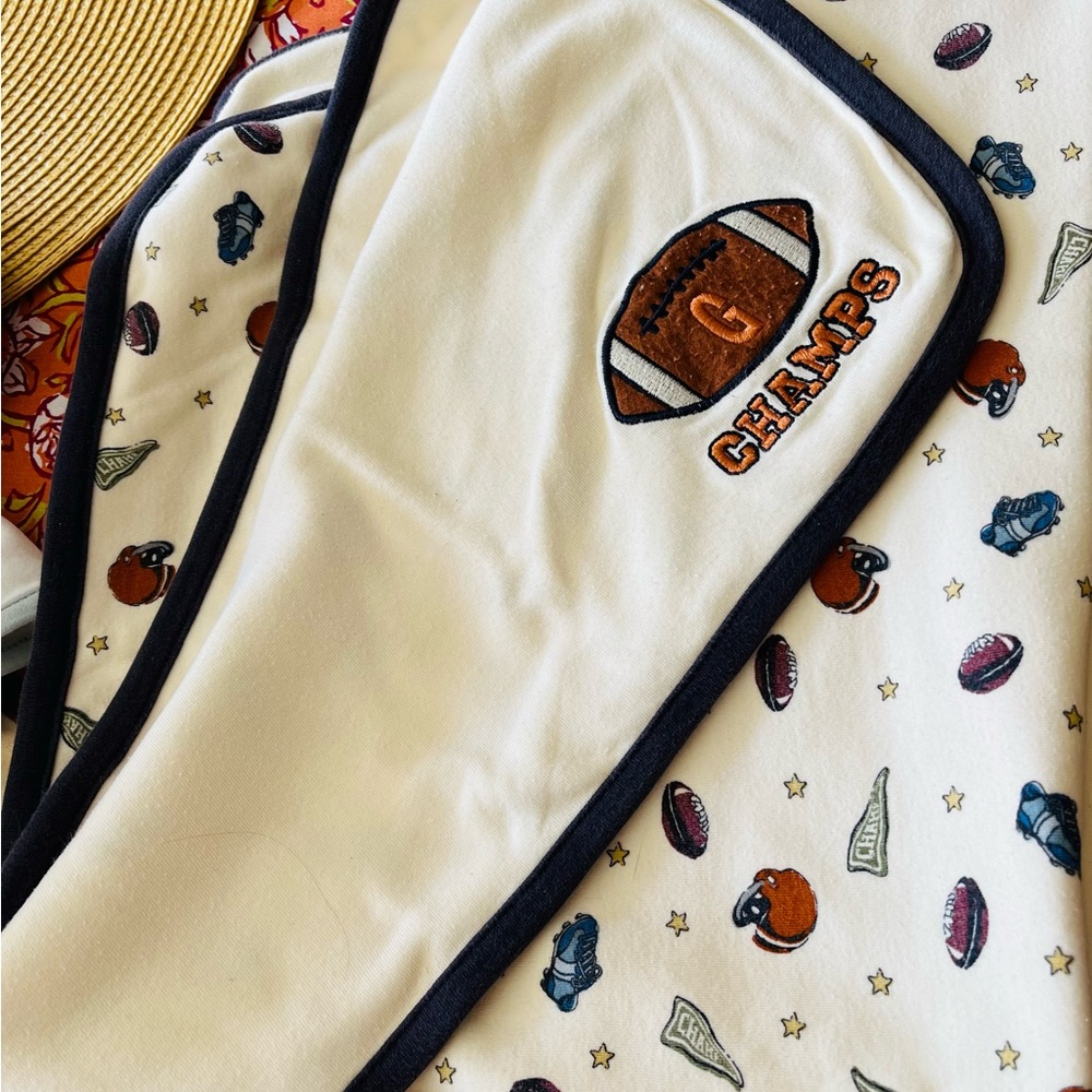 Gymboree Baby Boy Champs blanket